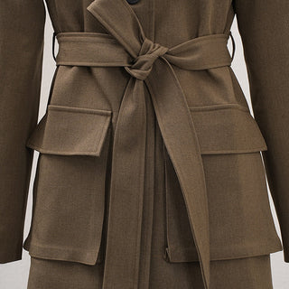 Waist-Cinching Jacket, Financial District | Women - BYMANYC ® New York