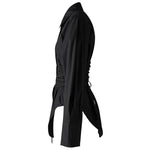 Waist-Tied Irregular Shirt, Hudson Yards | Women - BYMANYC ® New York