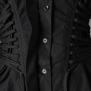 Waist-Tied Irregular Shirt, Hudson Yards | Women - BYMANYC ® New York