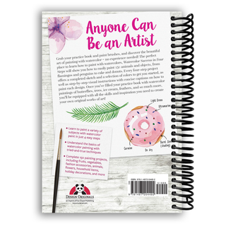 Watercolor Success in Four Steps: 150 Skill-Building Projects to Paint (Spiral Bound) - By Baano