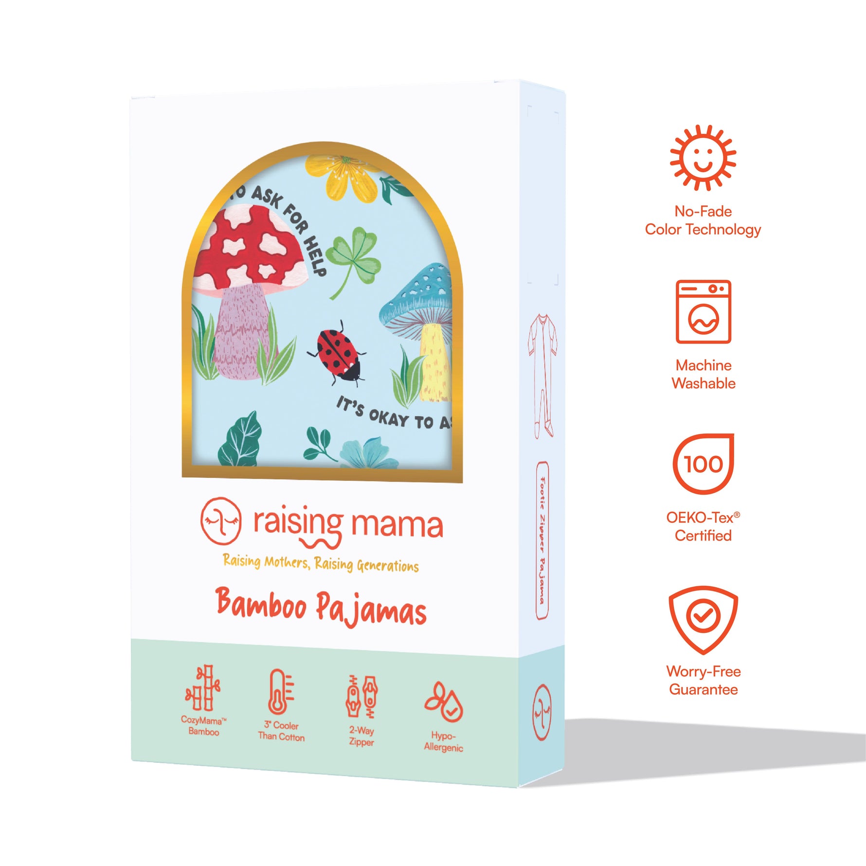 The Second-Skin Footie | Magic Mushroom