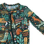 The Second-Skin Footless Romper | Wild West