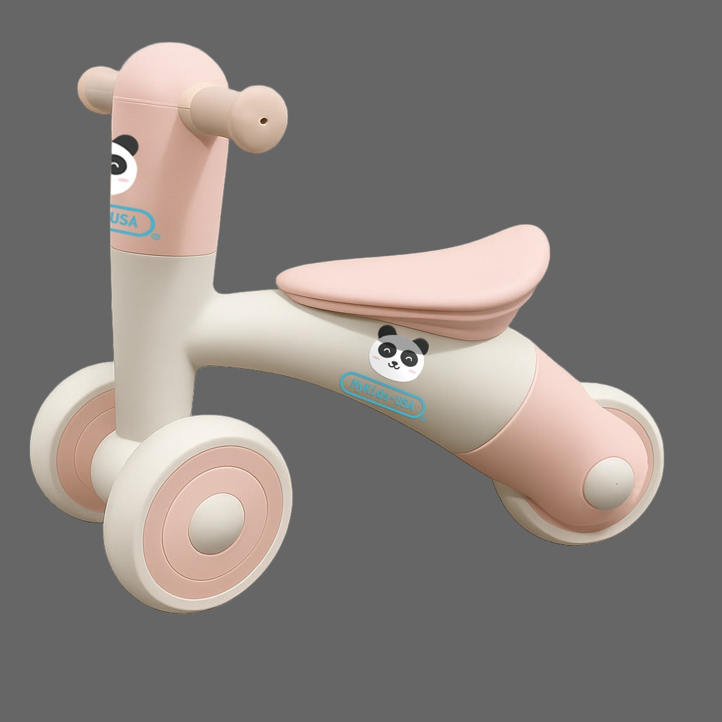 MyKids-USA Adjustable Balance Bike for Toddlers – Lightweight Frame, 3 EVA Wheels, for Ages 18 Months–3 Years