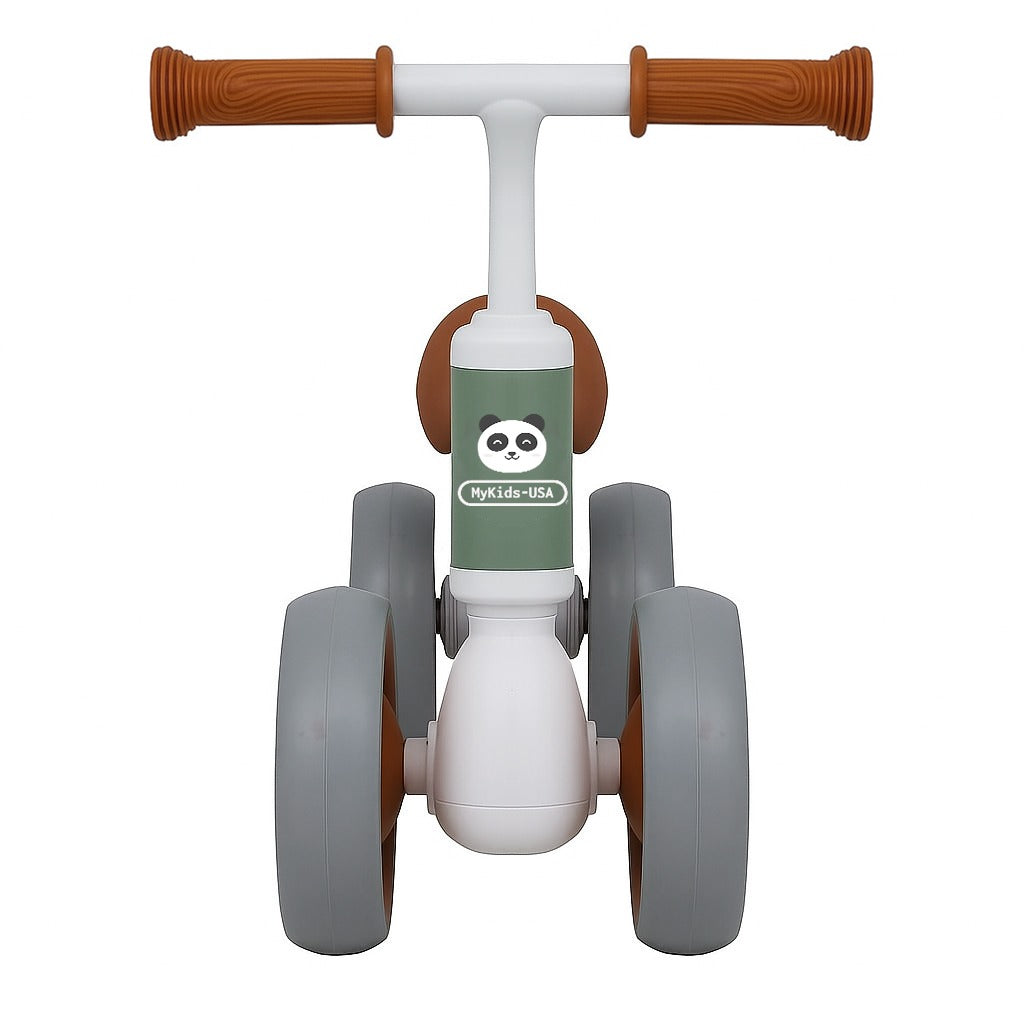 MyKids-USA Balance Bike for Toddlers – Metal Frame, Light-Up Wheels, No Batteries, for Boys & Girls Ages 12–36 Months