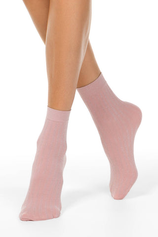 Socks Conte Fantasy - Lurex Stripe - By Baano