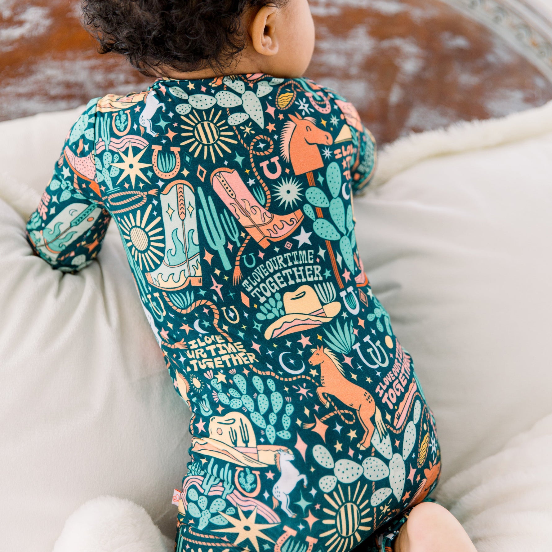 The Second-Skin Footless Romper | Wild West