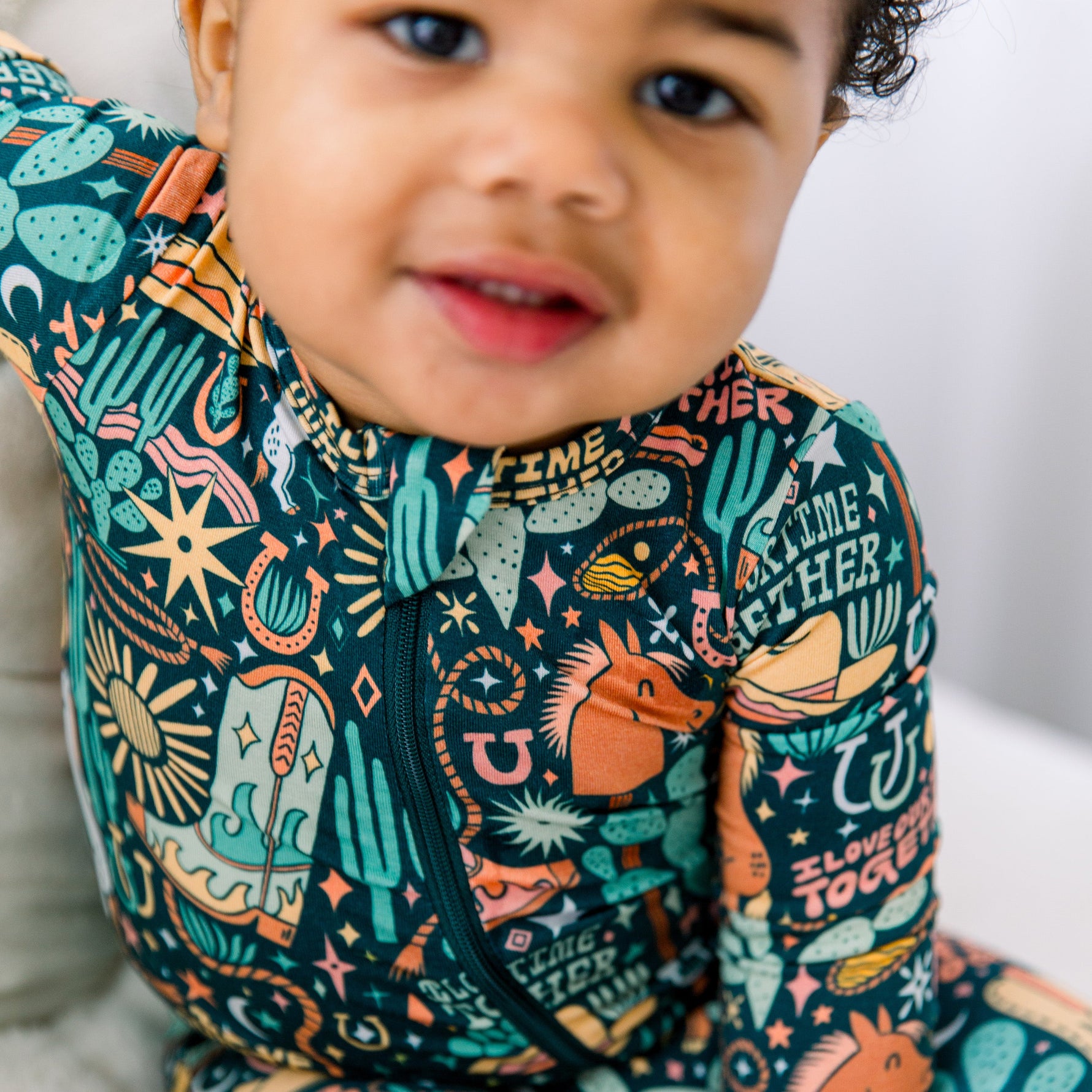 The Second-Skin Footless Romper | Wild West