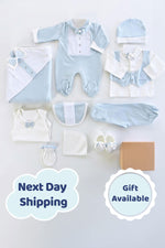 William Newborn Coming Home Set (10 pcs) - By Baano