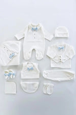 William Newborn White Coming Home Set (10 pcs) - By Baano