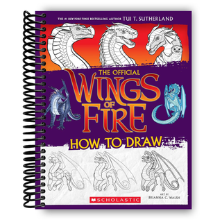 Wings of Fire: The Official How to Draw (Spiral Bound) - By Baano