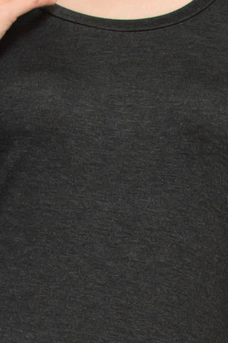 Cupio Scoop Neck Long Sleeve Solid Jersey Top - Glamourous Grace
