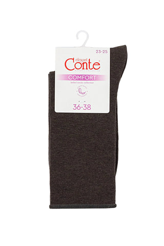 Conte Cotton Socks Comfort - 000 Melange - By Baano