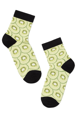 Conte Elegant Cotton Socks (2 pairs) - Fruit pattern - By Baano