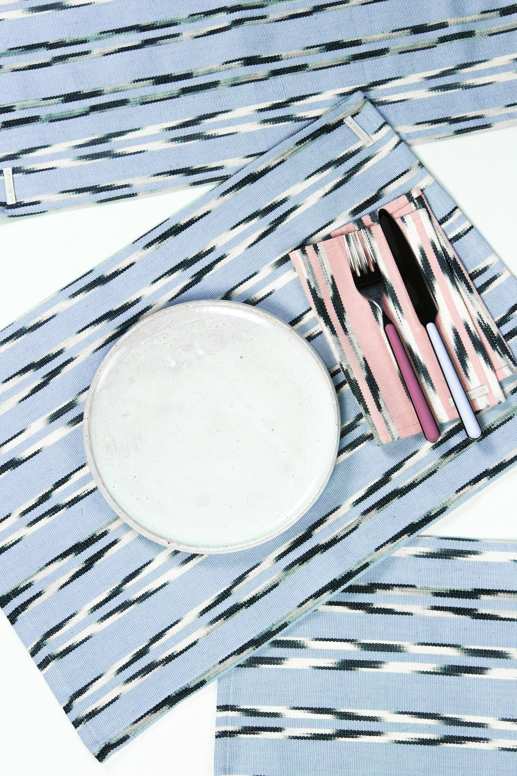 Xela Light Blue Jaspe Placemat