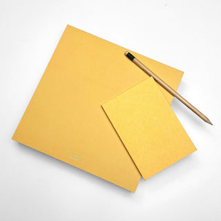 Colorpads: Yellow with gold edging - By Baano