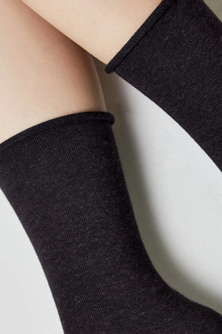 Conte Cotton Socks Comfort - 000 Melange - By Baano