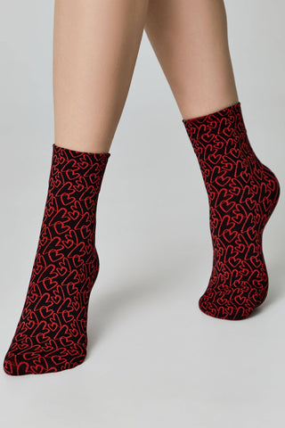 Dense Socks Conte Fantasy - "Love" Designs - By Baano