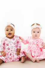 SALE You Make Me Happy 3/4 Sleeve Twirl Bodysuit