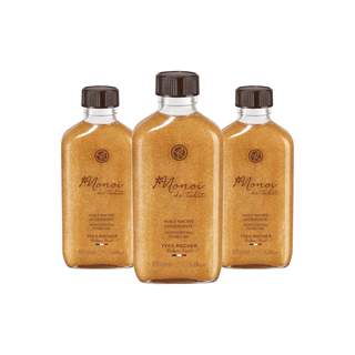 Yves Rocher Monoi Radiance Hair and Body Oil 100 ml 3 Pack