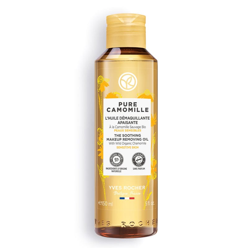 Yves Rocher Pure Camomile Face Wash Make-up Cleansing Oil 150 ml Chivela