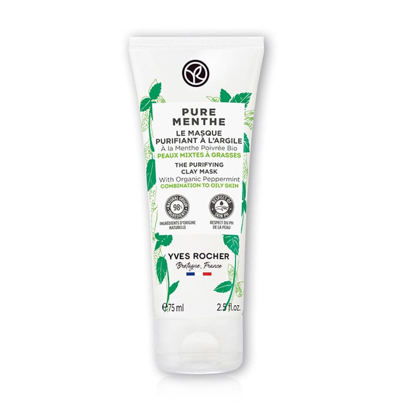 Yves Rocher Pure Menthe Mattifying Clay Mask 75 ml - By Baano