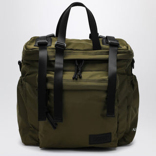Green Backpack >East+West< - By Baano