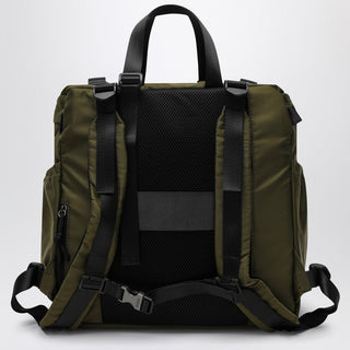 Green Backpack >East+West< - By Baano