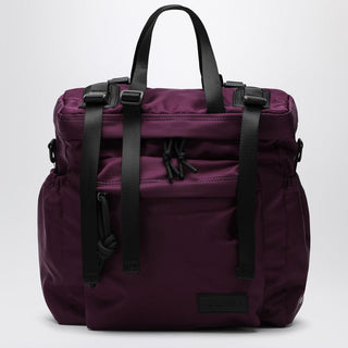 Burgundy Backpack >East+West< - By Baano