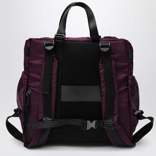 Burgundy Backpack >East+West< - By Baano