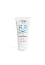 Ziaja BB Cream for Oily and Combination Skin - Natural Tone SPF 15 50 ml - By Baano