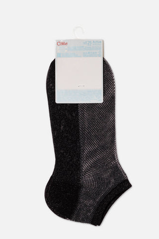 Ankle Socks Conte Active - 277 Viscose With Openwork Weaving - By Baano