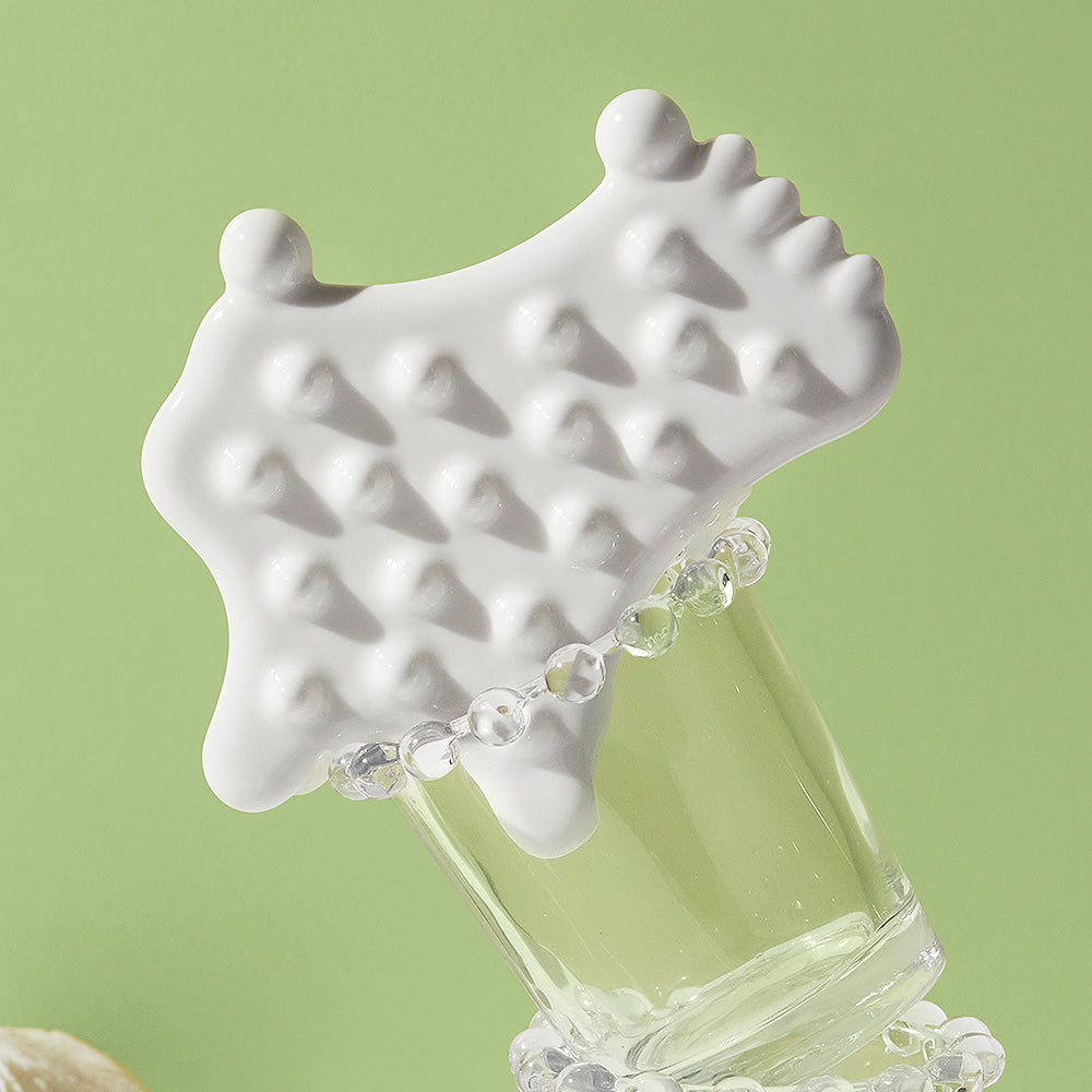 Lavien Gua Sha Ceramic Massage Plate | Face and Body Massage Plate - By Baano