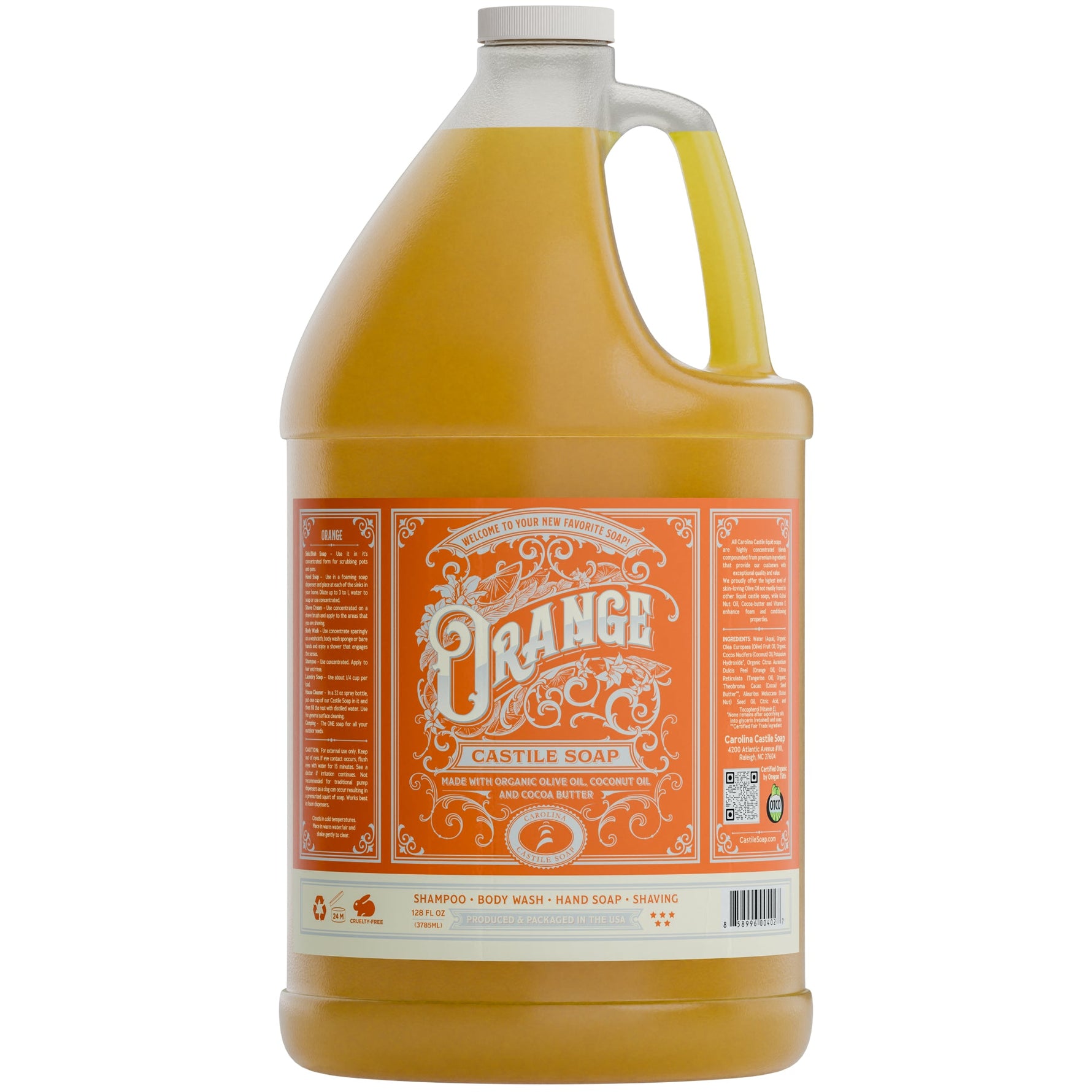Orange Castile Soap