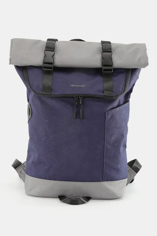 Himawari Contrast Waterproof Canvas Backpack Bag Durable