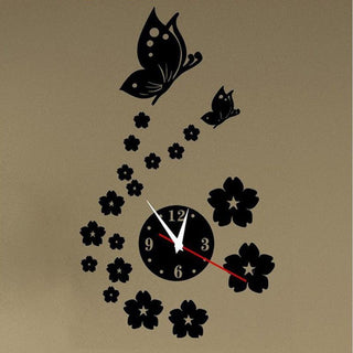 Acrylic Clocks Watch Wall Clock Modern Design 3D Mirror Watches Home Decoration Living Room 3D Mirror Surface Wall Clock Creative Mute Wall Stickers for Home Living Room Office Decoration Gifts Stevvex