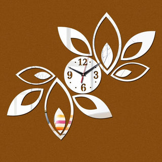 Acrylic Mirror Wall Clock Stickers Modern Decor Living Room Gift Home Furniture Sticker Mirror Frameless Large Wall Clock Kit for Home Living Room Bedroom Office Decoration Stevvex