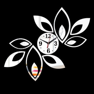 Acrylic Mirror Wall Clock Stickers Modern Decor Living Room Gift Home Furniture Sticker Mirror Frameless Large Wall Clock Kit for Home Living Room Bedroom Office Decoration Stevvex