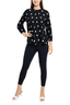 BLACK IVORY BIG DOTS