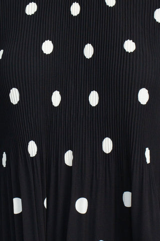 Adrianna Papell Crew Neck 3/4 Sleeve Keyhole Back Ruched Waist Multi Print Woven Top - Glamourous Grace