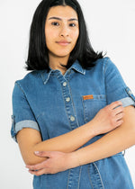 Ada Denim Midi Dress Inherit Co.