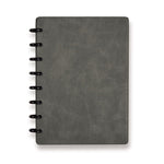Circa Smooth Sliver Discbound Notebook with Pockets