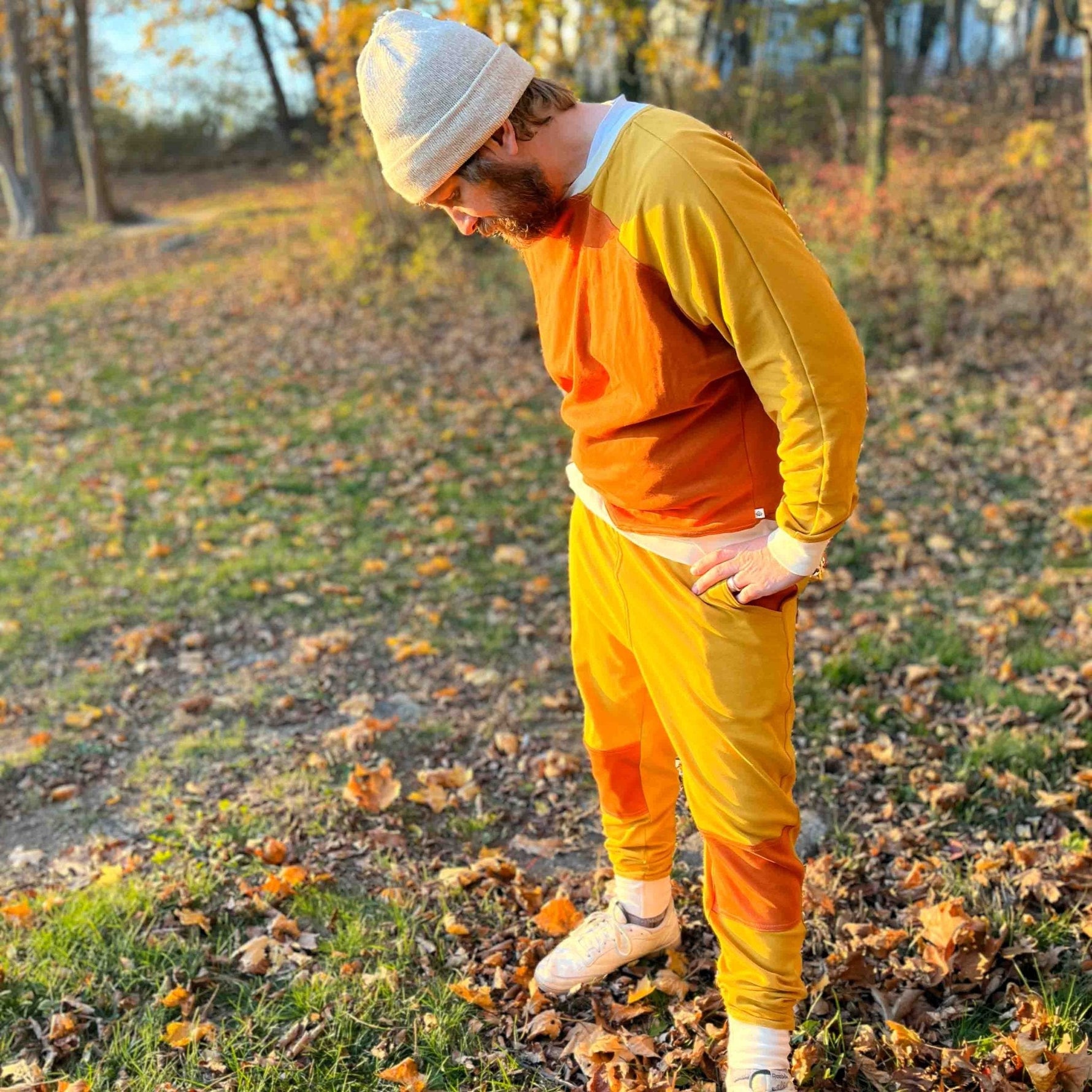 Adult Diagonal Colorblock - By Baano