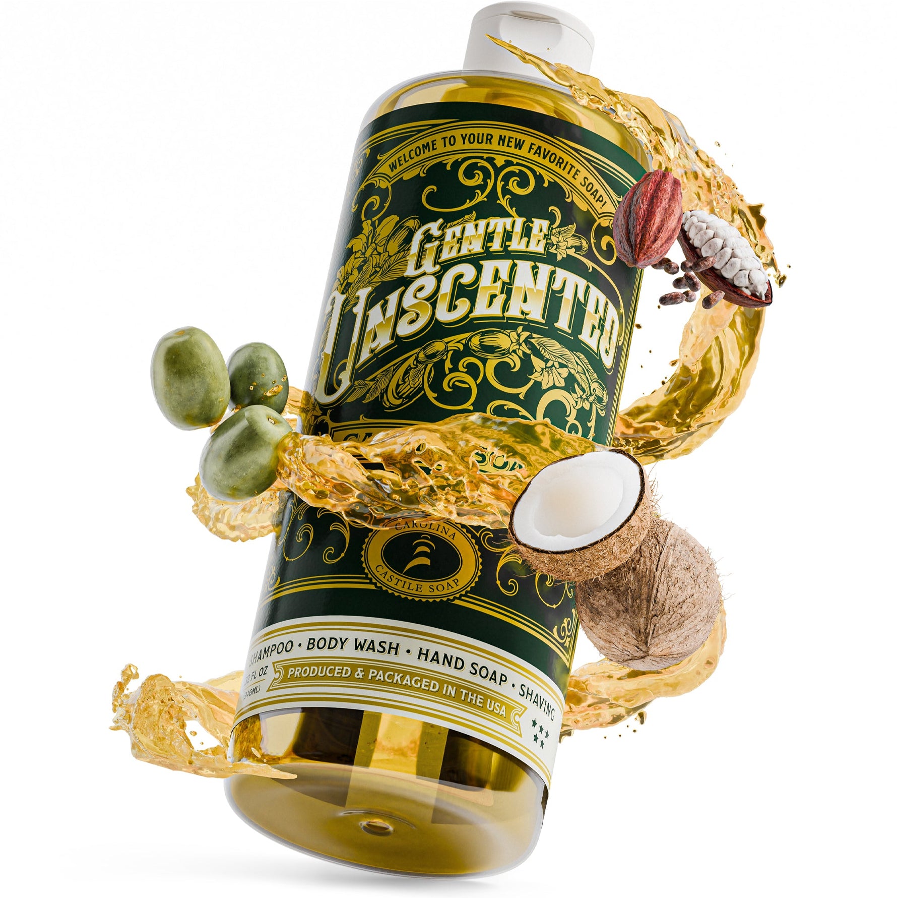 Gentle Unscented Castile Soap