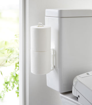 Traceless Adhesive Toilet Paper Holder - Steel - By Baano