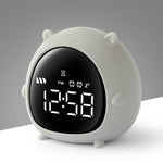 Alarm Clock Kids Child Children Sleep Bedside Alarm Clock Digital Wake Up Children's Alarm Clocks for Girls Boys Bedroom Temperature Snooze Timer Clock for Bedroom/Table/Desk Stevvex