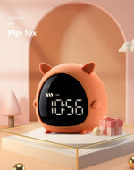 Alarm Clock Kids Child Children Sleep Bedside Alarm Clock Digital Wake Up Children's Alarm Clocks for Girls Boys Bedroom Temperature Snooze Timer Clock for Bedroom/Table/Desk Stevvex