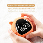 Alarm Clock Kids Child Children Sleep Bedside Alarm Clock Digital Wake Up Children's Alarm Clocks for Girls Boys Bedroom Temperature Snooze Timer Clock for Bedroom/Table/Desk Stevvex