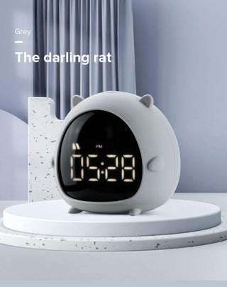 Alarm Clock Kids Child Children Sleep Bedside Alarm Clock Digital Wake Up Children's Alarm Clocks for Girls Boys Bedroom Temperature Snooze Timer Clock for Bedroom/Table/Desk Stevvex