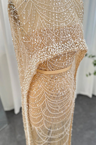 Alexandra Pearl Embellished Maxi Dress - By Baano