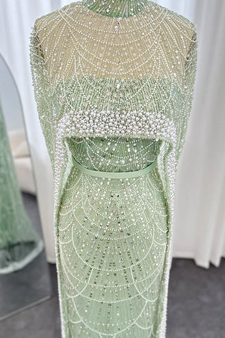 Alexandra Pearl Embellished Maxi Dress - By Baano
